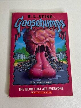 Goosebumps #55 The Blob That Ate Everything First Edition 1997 Paperback Book